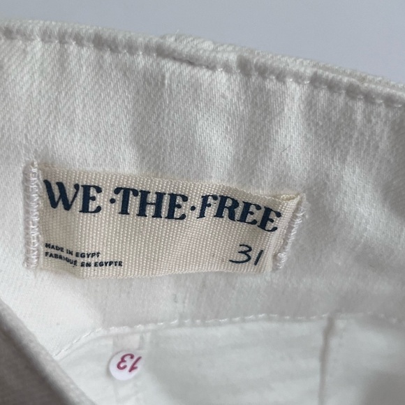 Free people Flare High Rise white Jeans - Picture 6 of 7